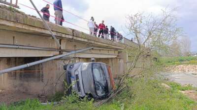 Bursa'nın İnegöl ilçesinde 3 aracın