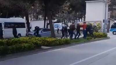 Bursa'nın Orhangazi ilçesinde park yeri