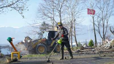 Kestel Belediyesi, bahar mevsimi öncesinde