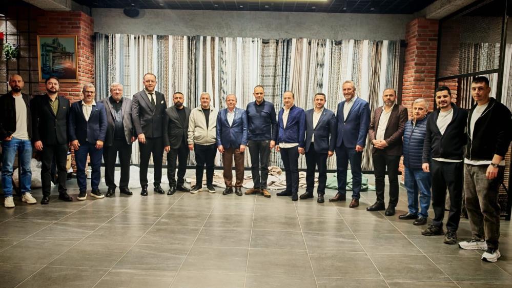 Özer Matlı, tekstil sektörü temsilcileriyle bir araya geldi! Tekstil sektörünün önde gelen