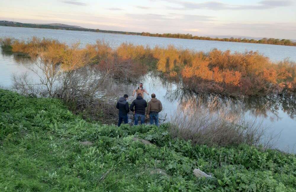 Bursa'nın Karacabey ilçesinde bir