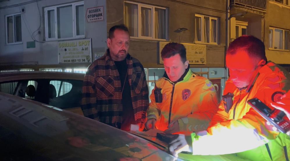 Bursa’da ters yöne giren alkollü sürücü şok yaşadı! Bursa'da uygulama noktasına