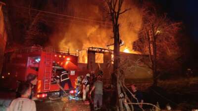 Bursa'nın İnegöl ilçesinde tek katlı