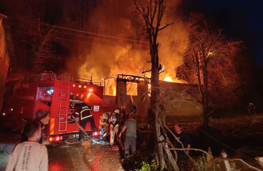 Bursa'nın İnegöl ilçesinde tek