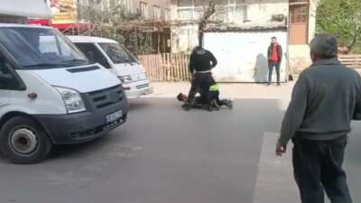 Bursa'da polisin dur ihtarına uymayıp