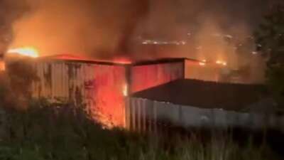 Bursa’da bir iş yerinde çıkan