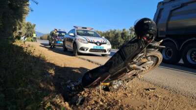 Bursa’da meydana gelen motosiklet kazasında