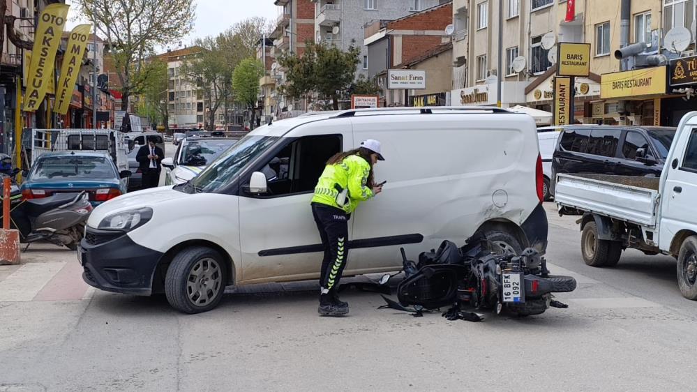 Bursa’nın İnegöl ilçesinde hafif