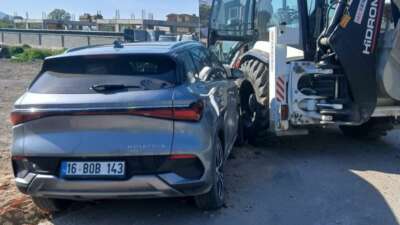  Bursa'nın İnegöl ilçesinde kontrolden