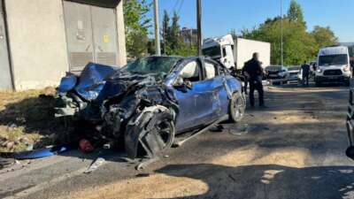 İzmir'in Bornova ilçesinde freni arızalanan