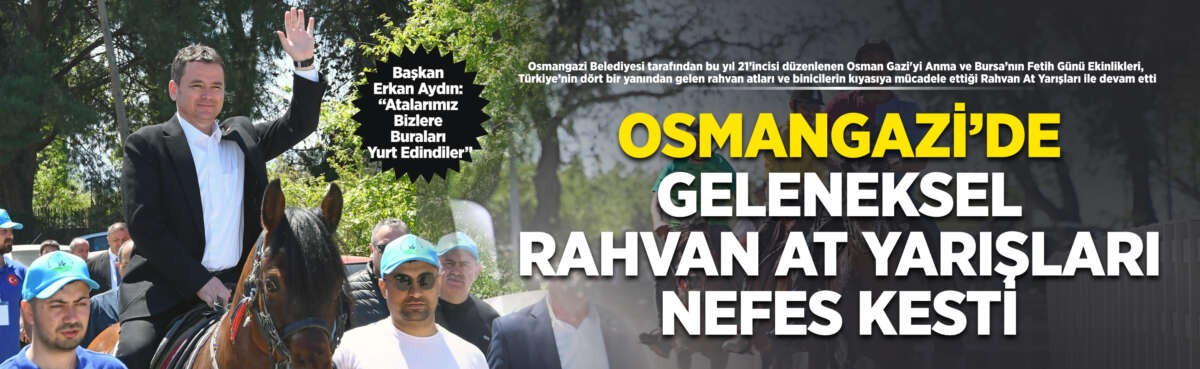 Osmangazi Belediyesi tarafından bu yıl