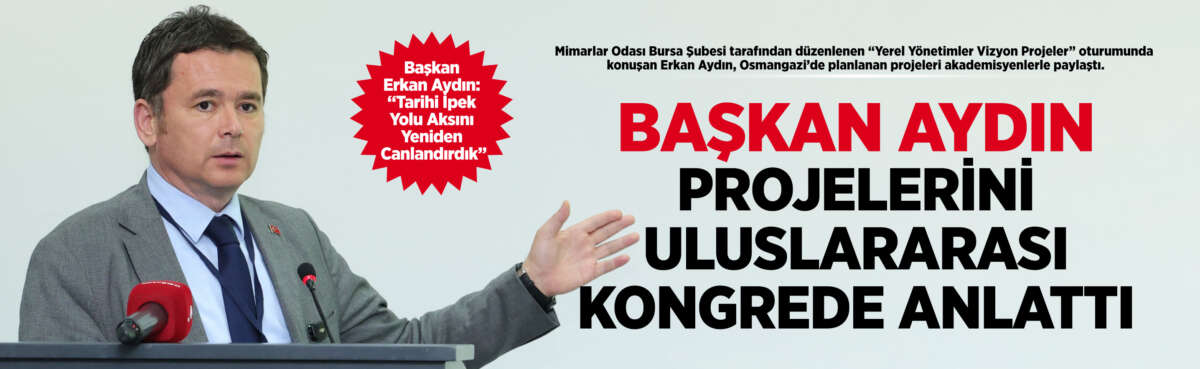 Mimarlar Odası Bursa Şubesi tarafından