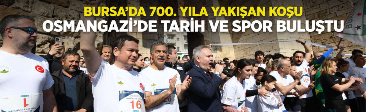 Bursa’nın köklü tarihini sporun enerjisiyle