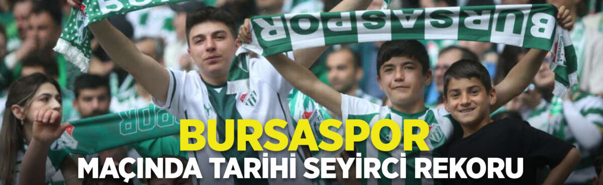45 bin 450 Bursaspor taraftarı,