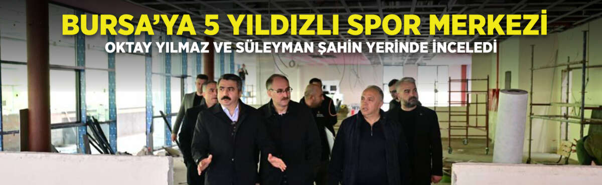 Yıldırım Belediye Başkanı Oktay Yılmaz,