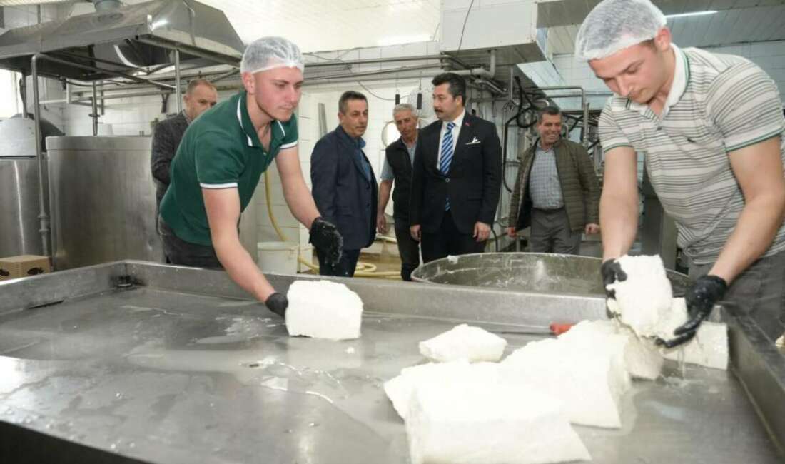 Başkan Ercan Özel’den Yenişehir’in 45 yıllık markasına ziyaret Yenişehir Belediye Başkanı Ercan