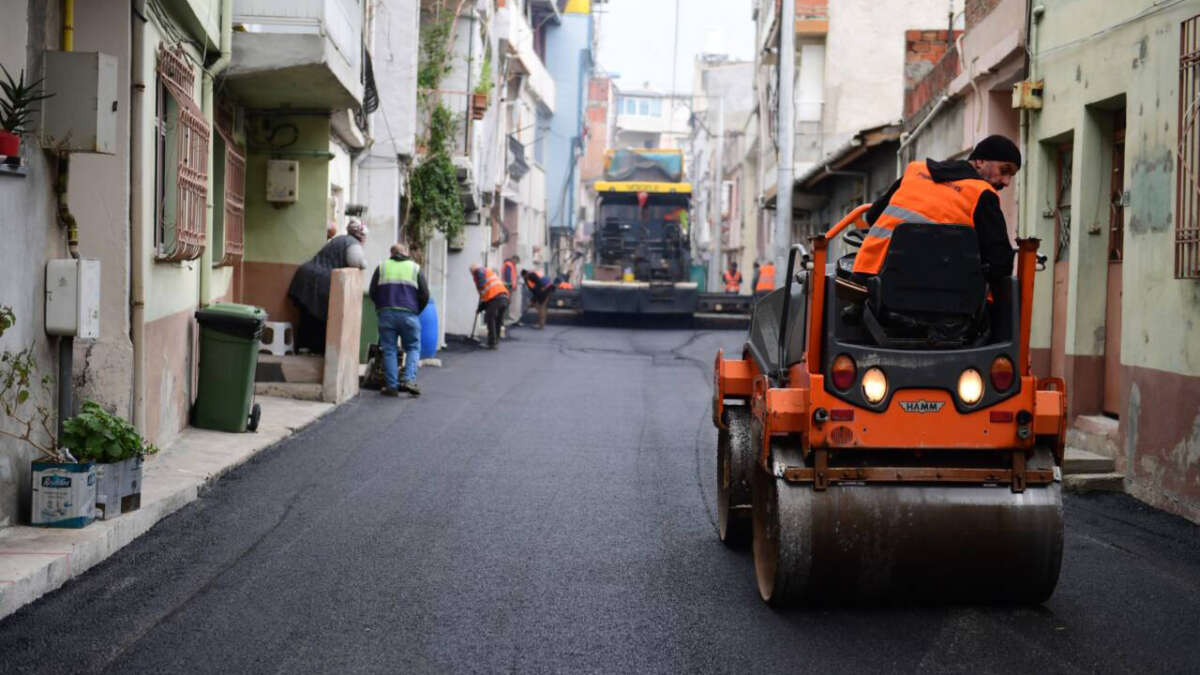 Bursa Osmangazi’de yollar yenileniyor