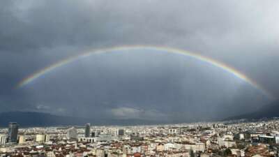 Bursa'da etkili olan yağışın ardından