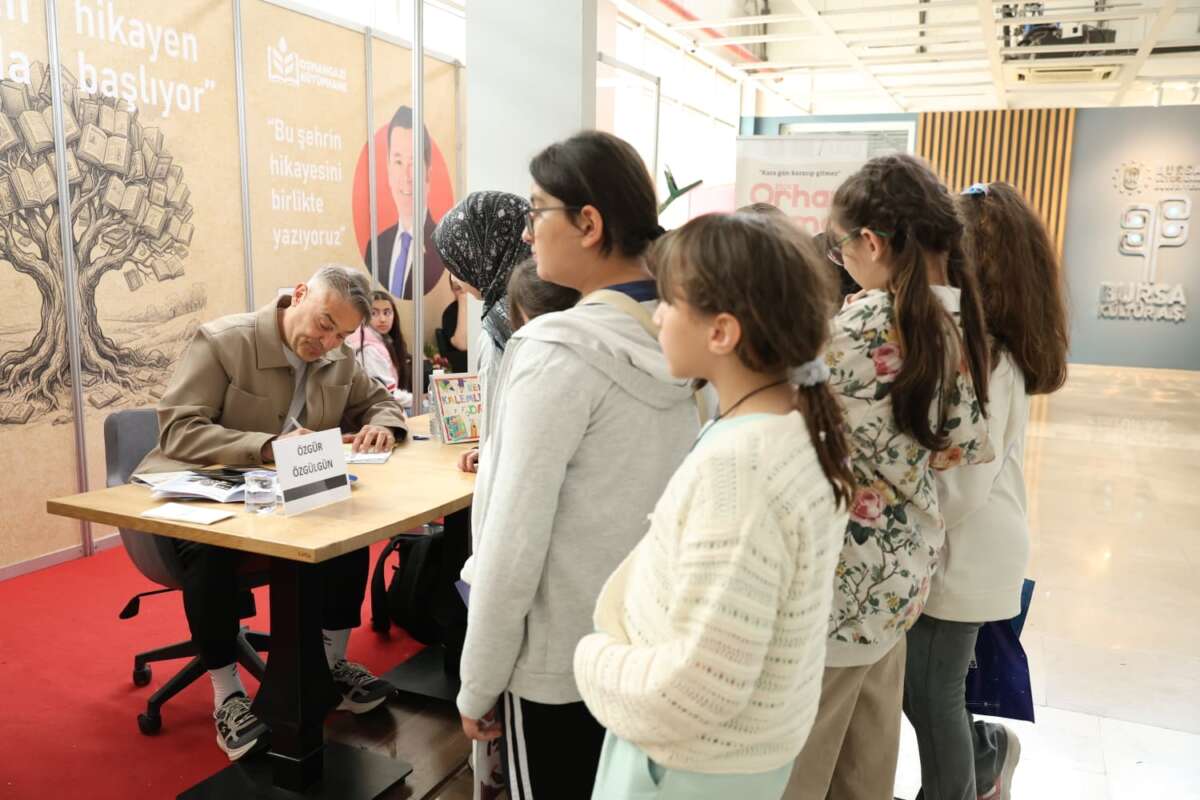 Osmangazi Belediyesi Çocukları Yazar Özgülgün ile buluşturdu