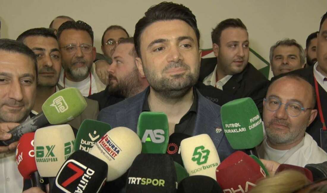 Bursaspor Başkanı Enes Çelik,
