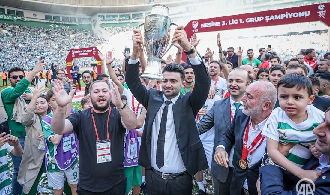 Bursaspor şampiyonluk kupasını bugün