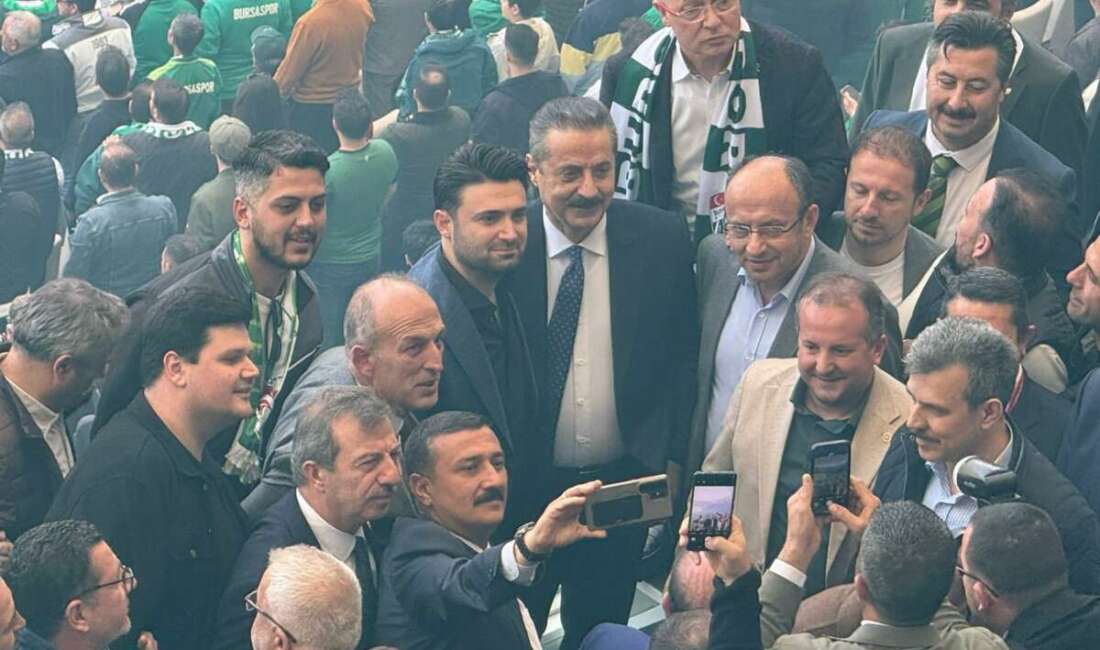 Bursaspor Başkanı Enes Çelik,