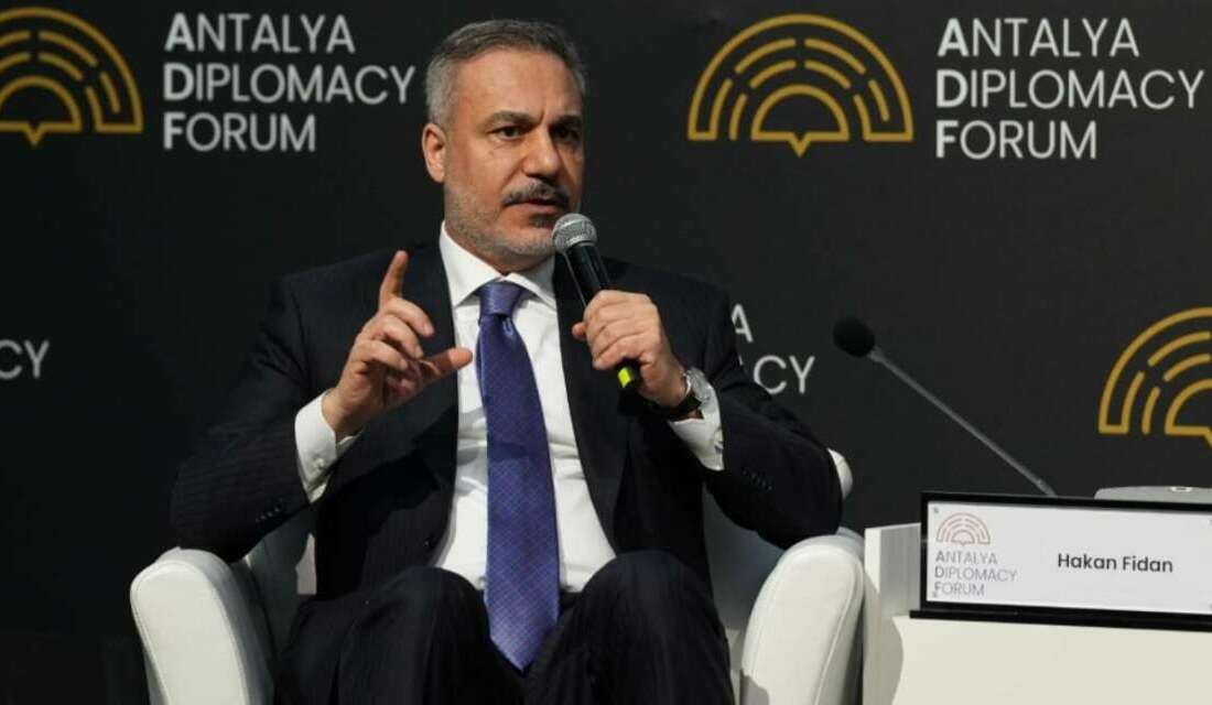 Antalya Diplomasi Forumu’nda konuşan