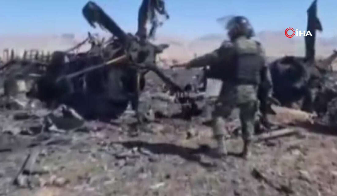 İran’da düşürülen ABD uçaklarının enkaz görüntüleri ortaya çıktı İran’da düşürülen ABD’ye ait