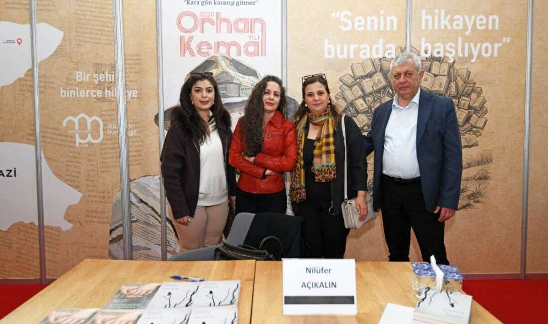 Osmangazi standında Nilüfer Açıkalın rüzgarı Bursa’da kültür ve edebiyatın önemli