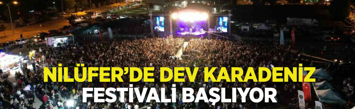 Nilüfer Belediyesi’nin 5-7 Haziran tarihleri