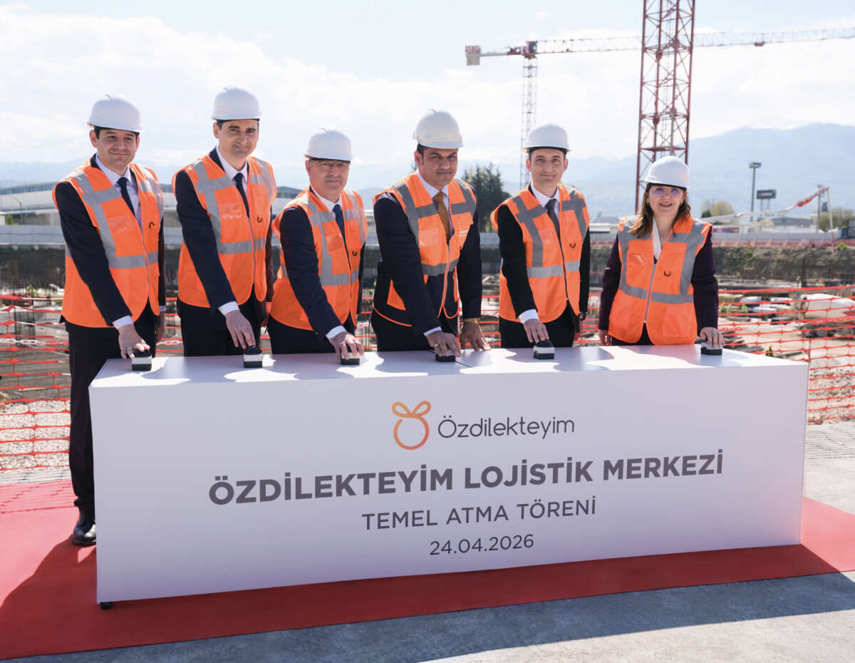 Özdilekteyim Lojistik Merkezi’nin temeli atıldı