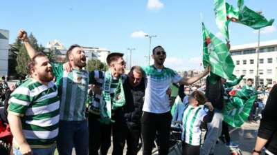 Bursaspor’un şampiyonluğu Nilüfer’de büyük bir