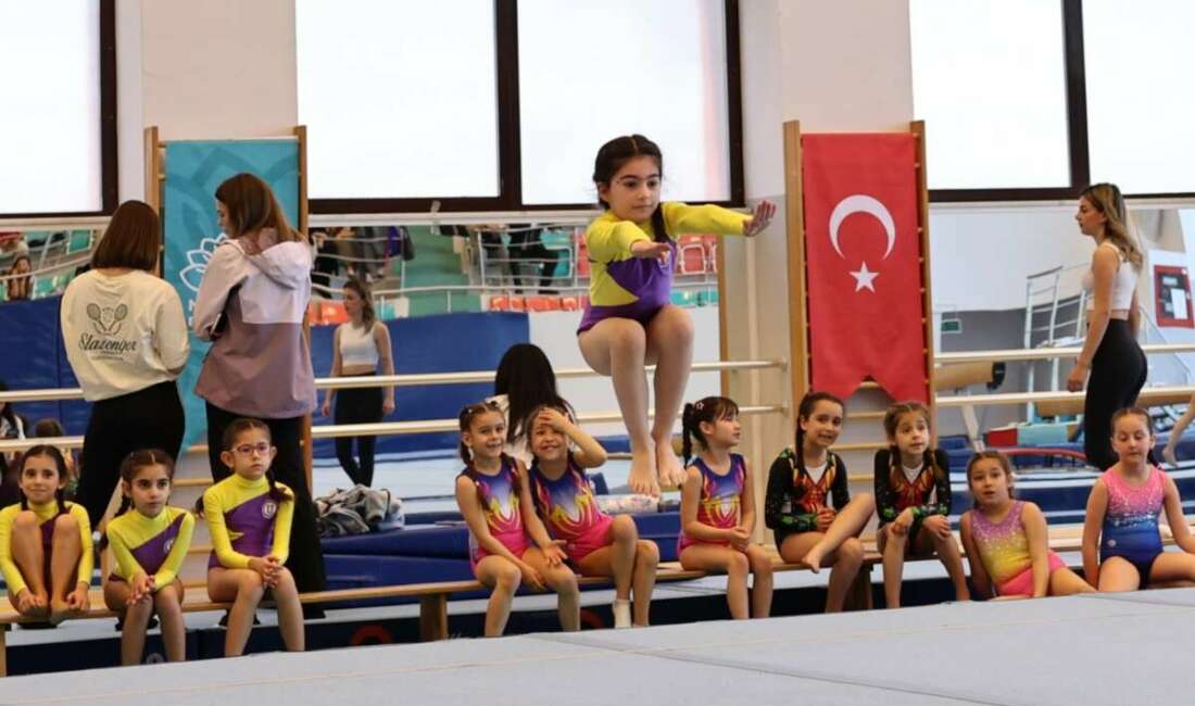 Bursa Nilüfer’deki Spor Şenliği’nden renkli görüntüler