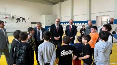 Gürhan Çokgezer, ilçedeki eğitim faaliyetlerini