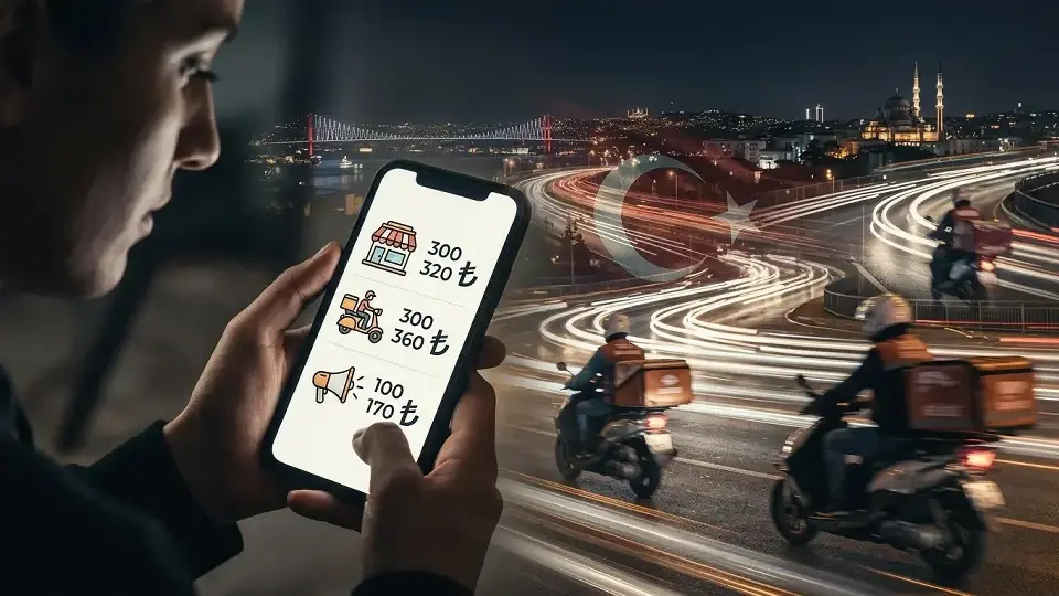 Yemek siparişlerine yeni düzenleme: Zorunlu ek tcretler kaldırıldı Ticaret Bakanlığı’nın hayata geçirdiği