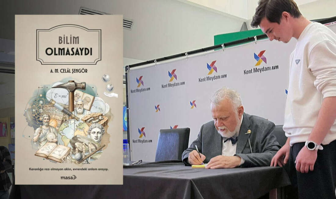 Celal Şengör’e Bursa’da büyük ilgi! Ünlü yer bilimci Celal