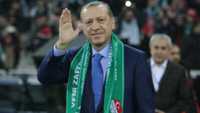 Cumhurbaşkanı Recep Tayyip Erdoğan, üst