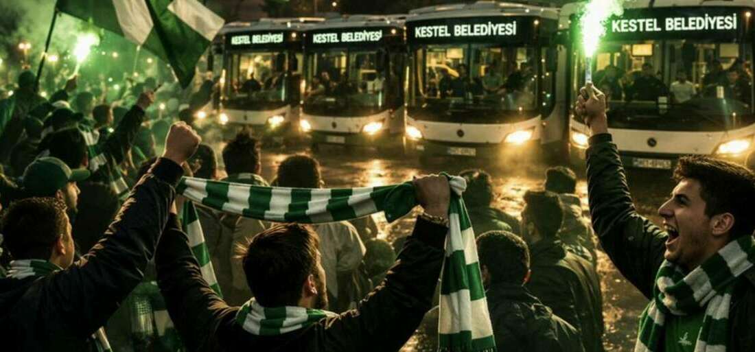 Kestel Belediyesi’nden Bursaspor taraftarına jest! Kestel Belediye Başkanı Ferhat