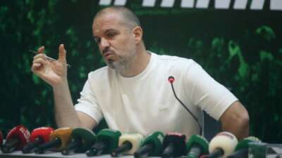 Bursaspor Teknik Direktörü Mustafa Er,