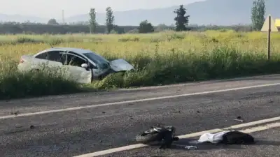 Bursa'nın Orhangazi ilçesinde sabah saatlerinde