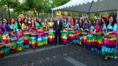 Kültürpark’ta düzenlenen Hıdırellez Şenliği, halk