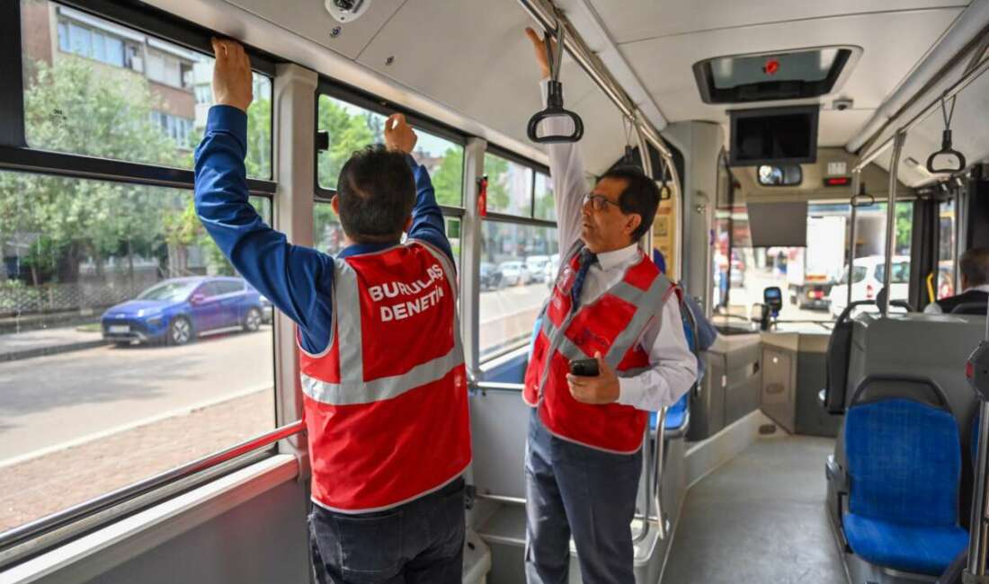Bursa’da havalar ısındı, klima denetimleri arttı! Bursa Büyükşehir Belediyesi, hava