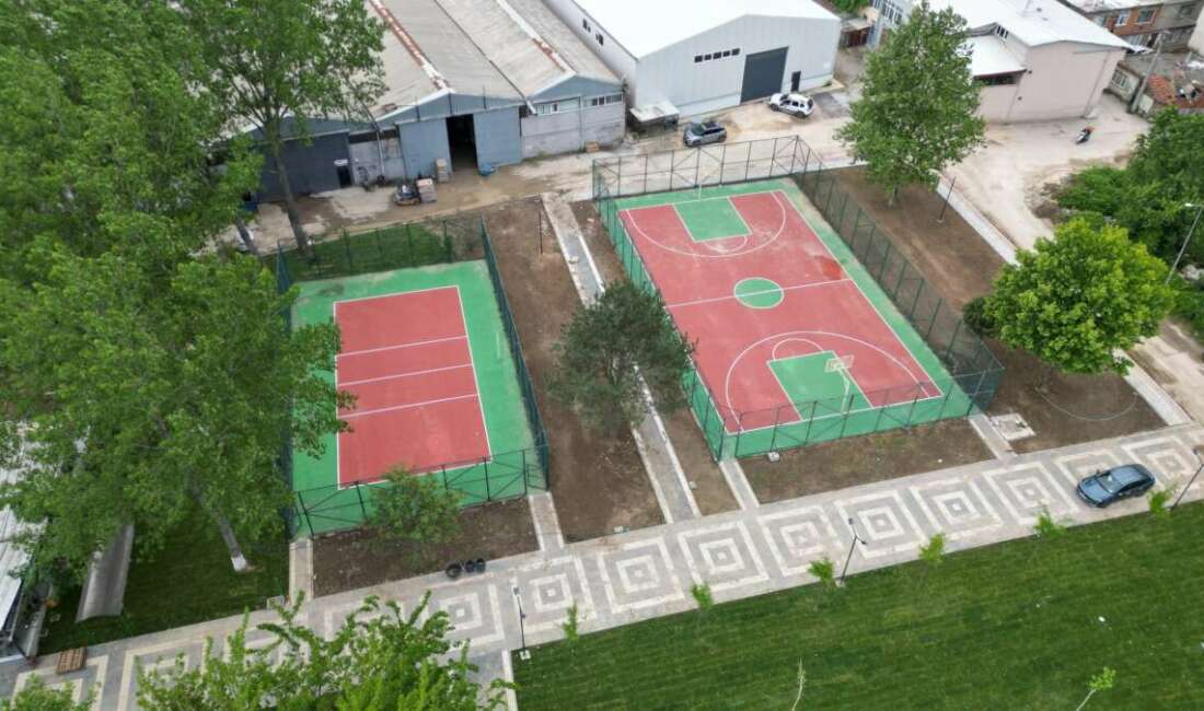 Bursa’da o park baştan aşağıya yenileniyor Bursa Büyükşehir Belediyesi tarafından
