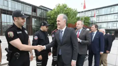 İnegöl’de Kurban Bayramı öncesi protokol