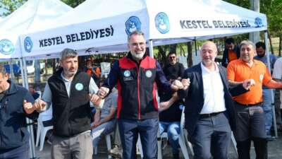 Bursa'da Kestel Belediyesi, 1 Mayıs