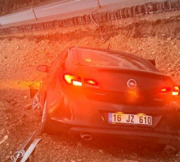 Bursa'nın İnegöl ilçesinde meydana
