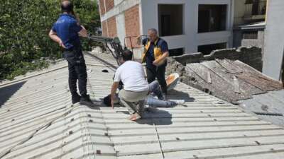 Bursa’nın Mudanya ilçesinde 6 katlı