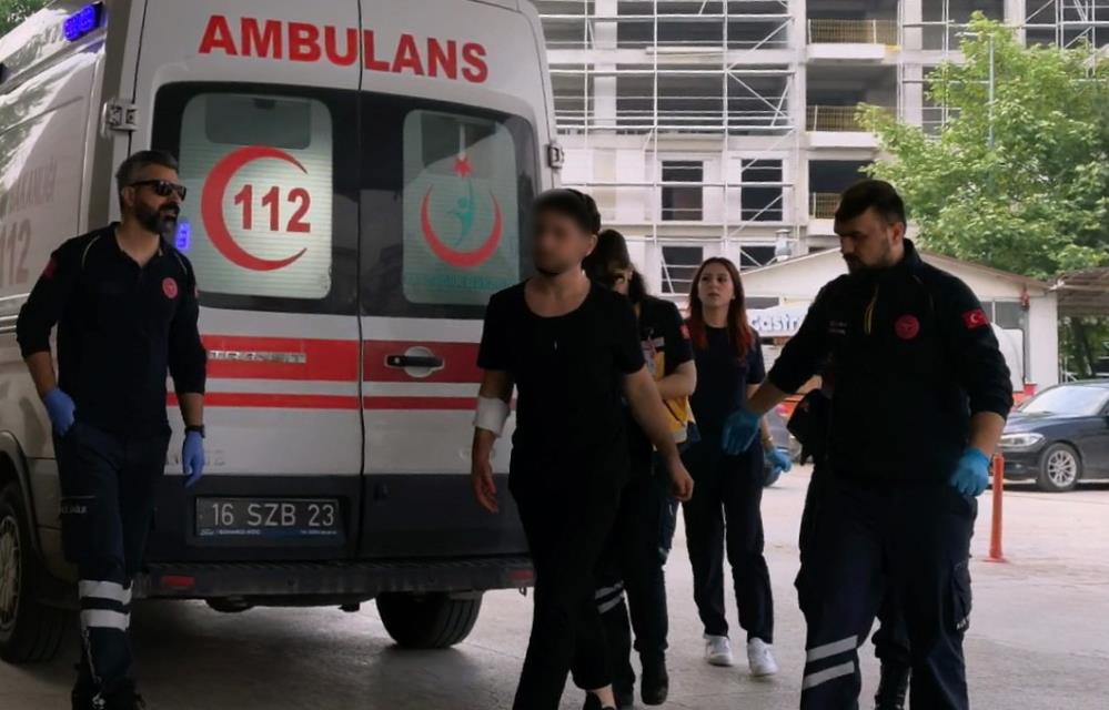 Bursa’da meyve keserken şanssızlık yaşadı! Bursa'nın İnegöl ilçesinde meydana
