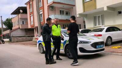 Bursa'nın İnegöl ilçesinde çevre yolunda