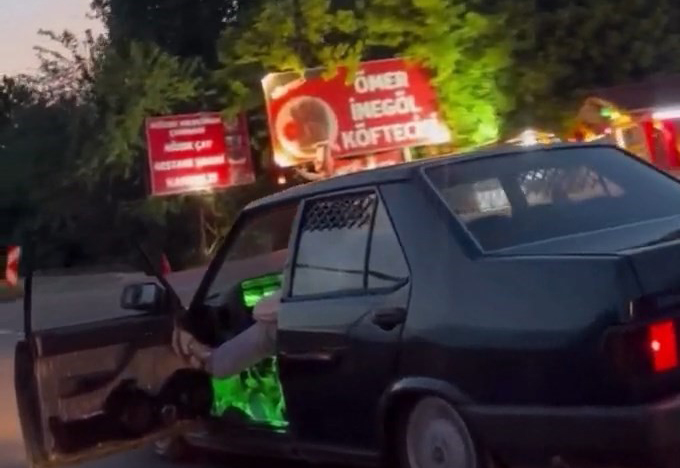 Bursa’nın İnegöl ilçesinde bir